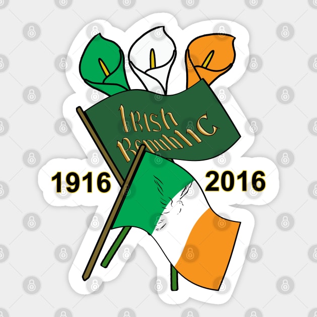 1916 Irish Centenary 2016 Sticker by declancarr